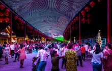 行摄万山金街网红美食城