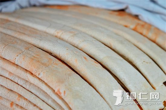 制作完成的绿豆粉(刘汉滨 摄)