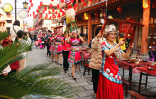 印江：幸福土家灯 祥和土家年