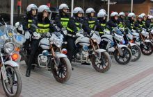 基层交警的一天